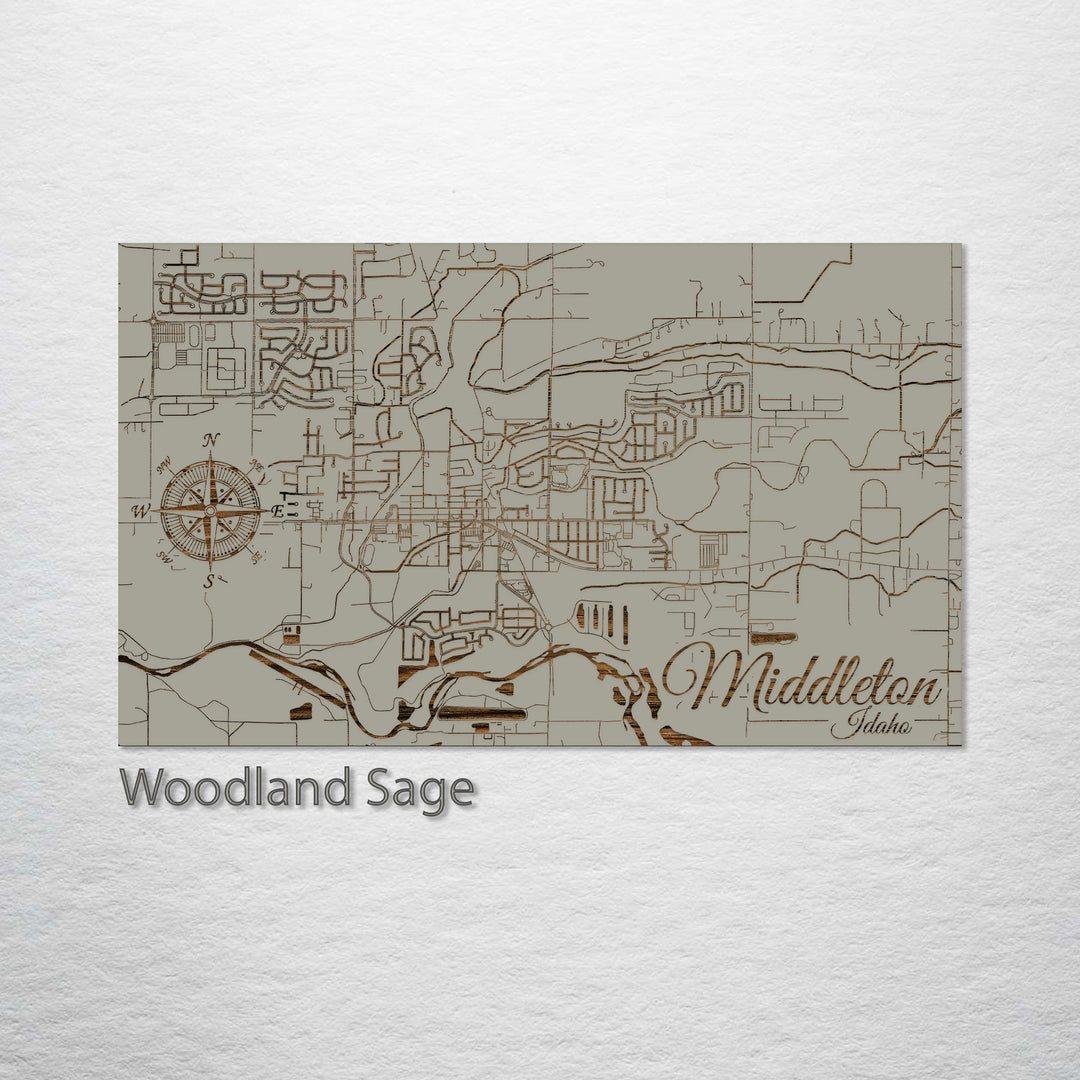 Middleton, Idaho Street Map