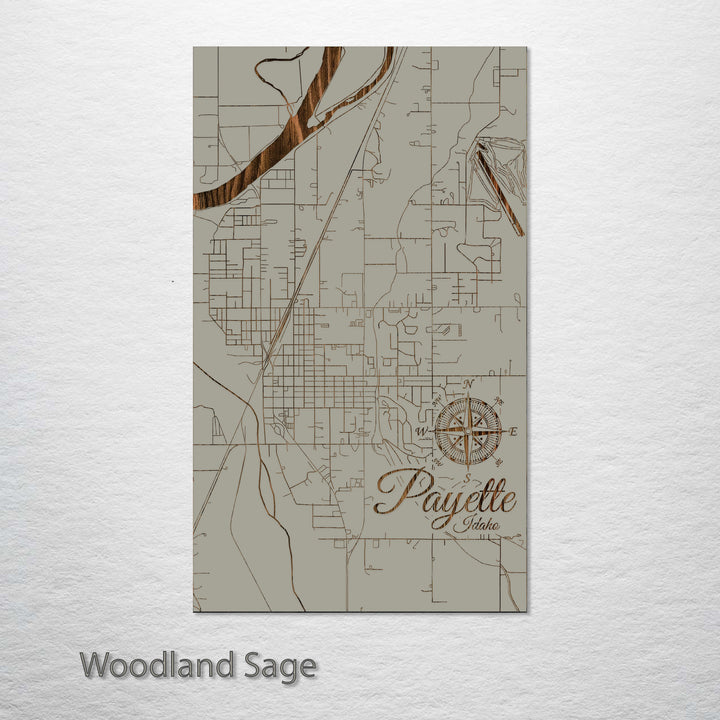 Payette, Idaho Street Map