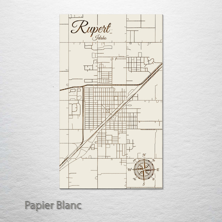 Rupert, Idaho Street Map