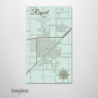 Rupert, Idaho Street Map