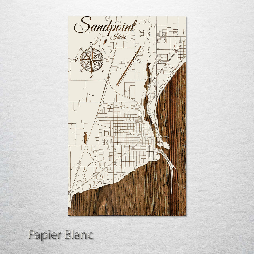 Sandpoint, Idaho Street Map