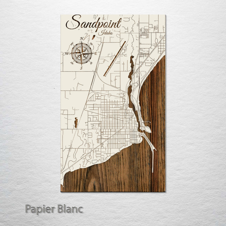 Sandpoint, Idaho Street Map