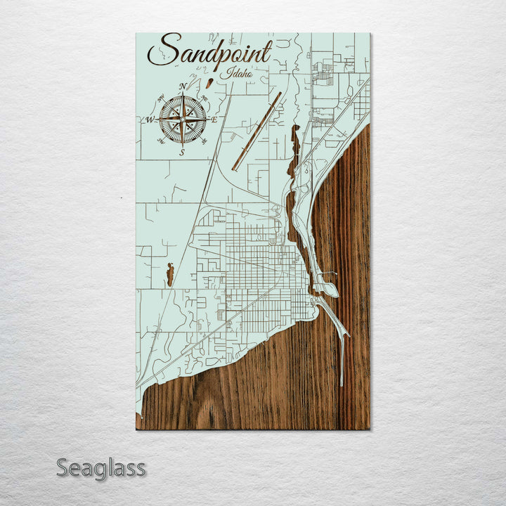 Sandpoint, Idaho Street Map