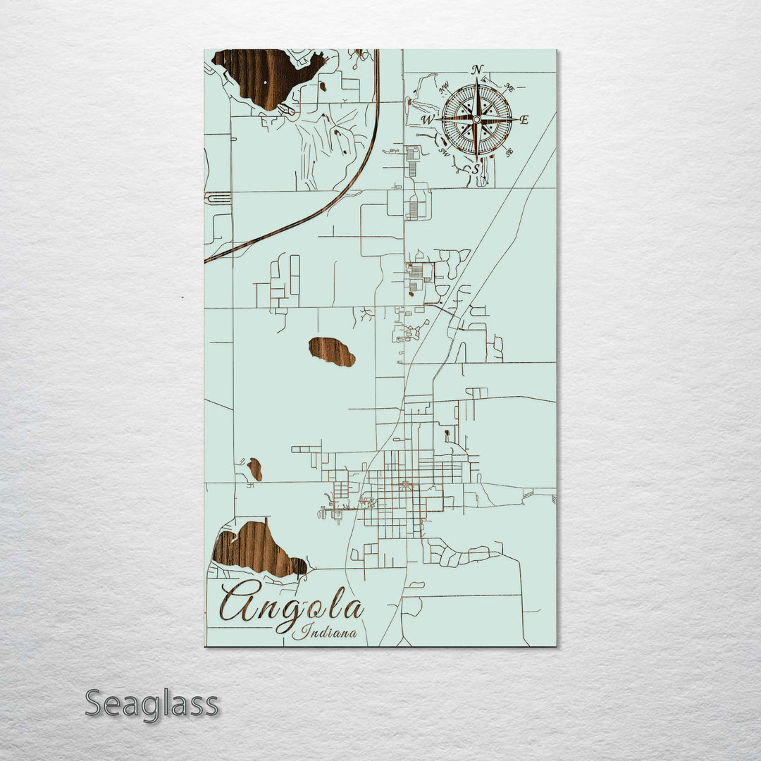 Angola, Indiana Street Map