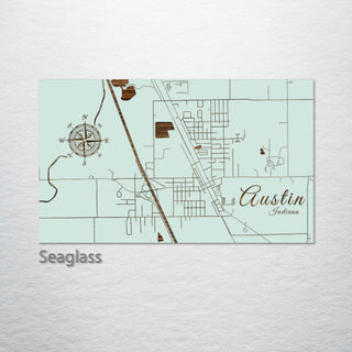 Austin, Indiana Street Map