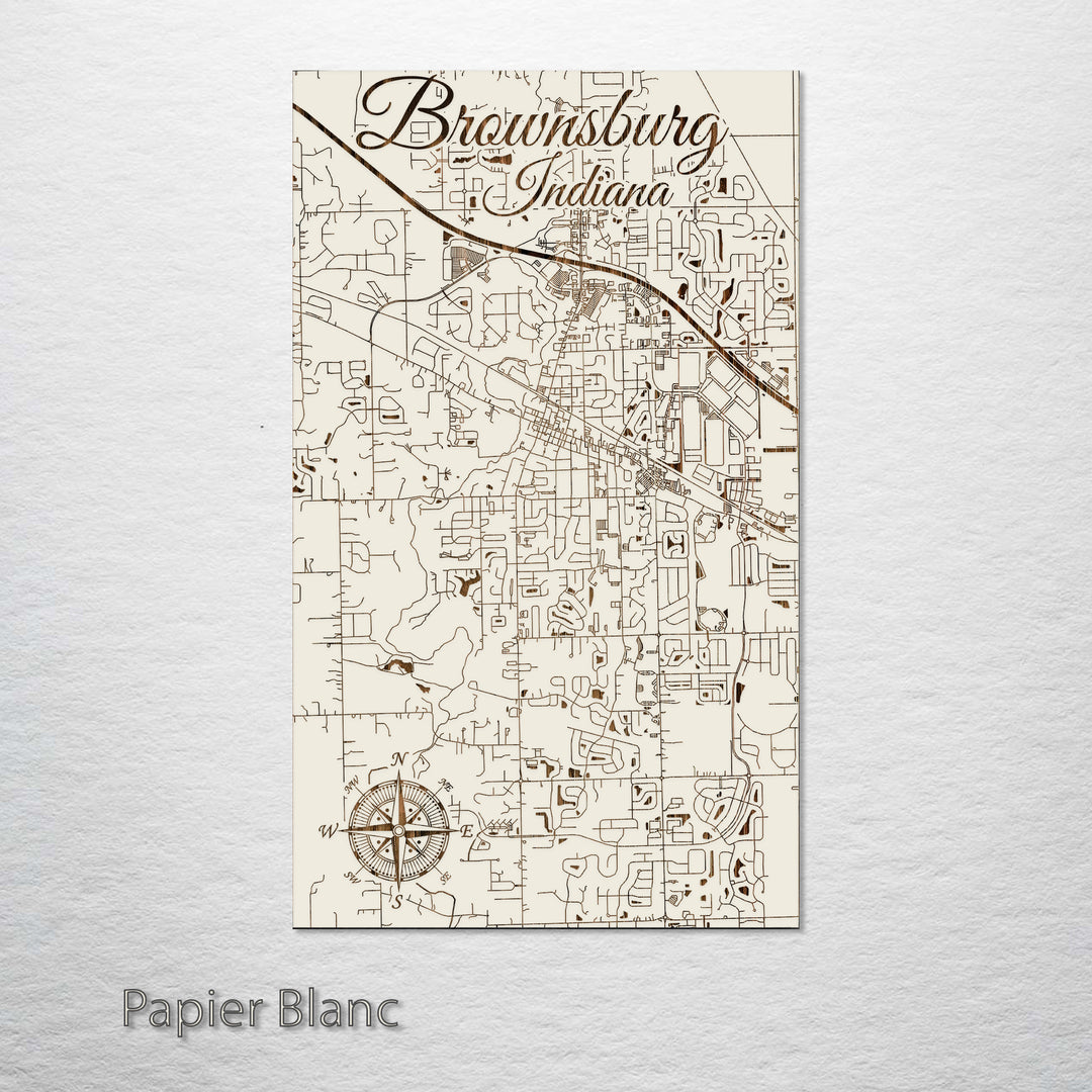 Brownsburg, Indiana Street Map