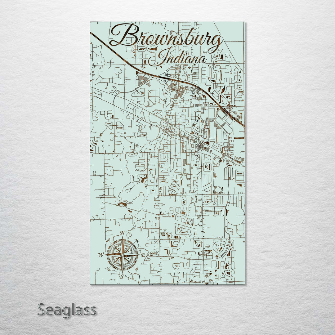 Brownsburg, Indiana Street Map