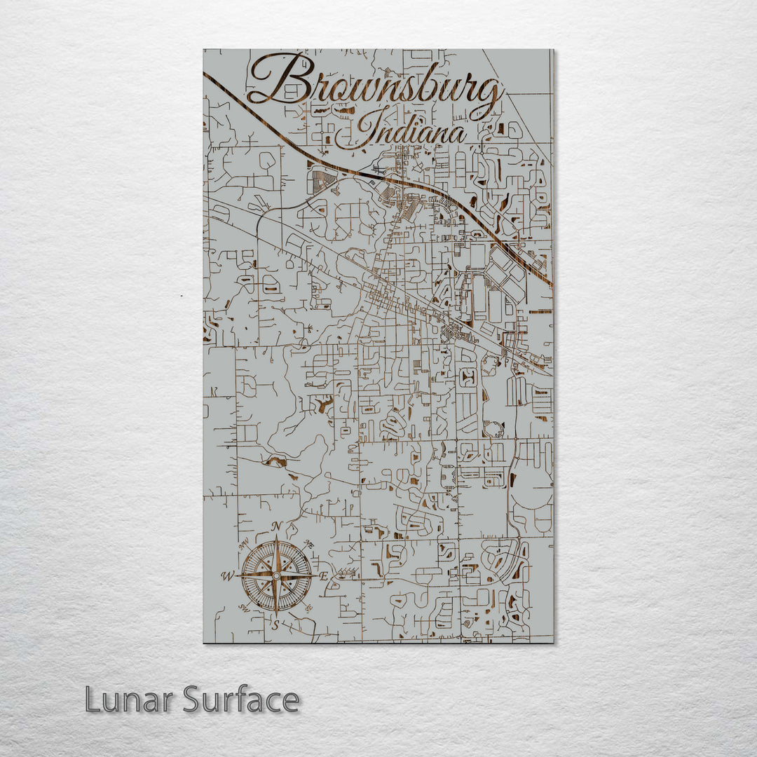 Brownsburg, Indiana Street Map