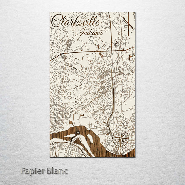 Clarksville, Indiana Street Map