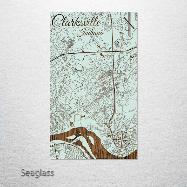 Clarksville, Indiana Street Map