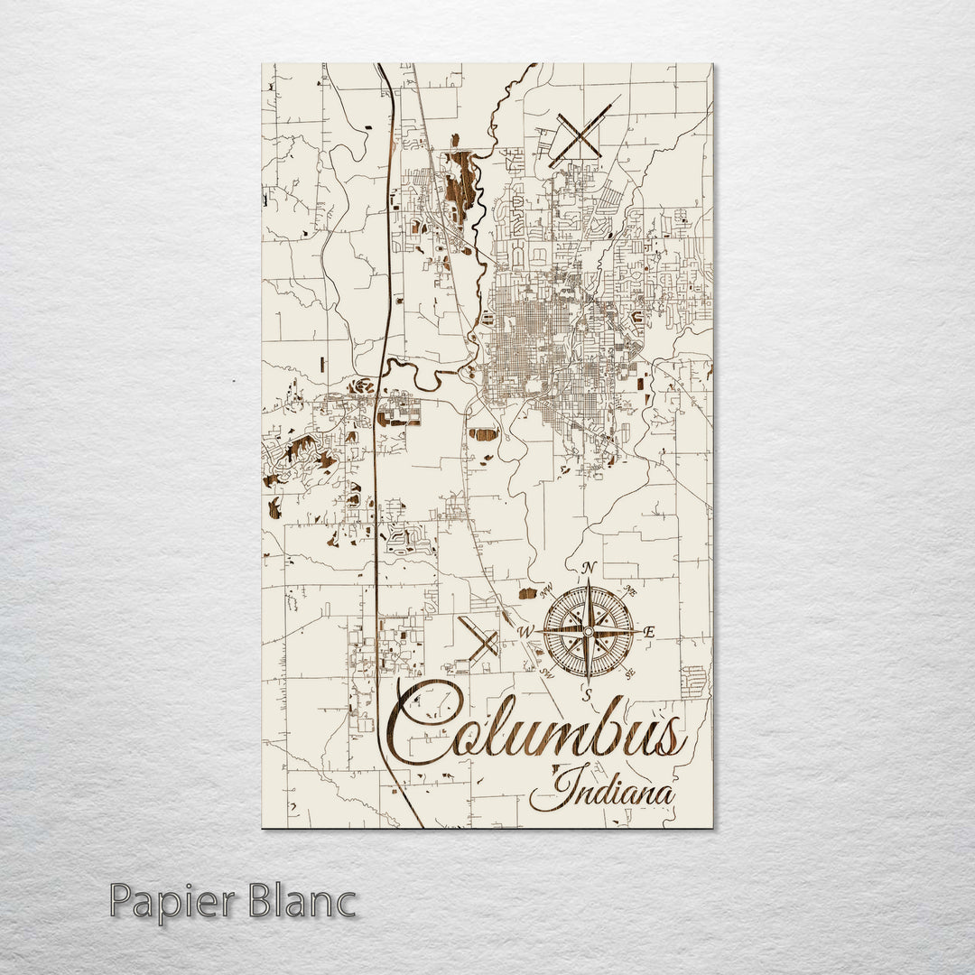 Columbus, Indiana Street Map