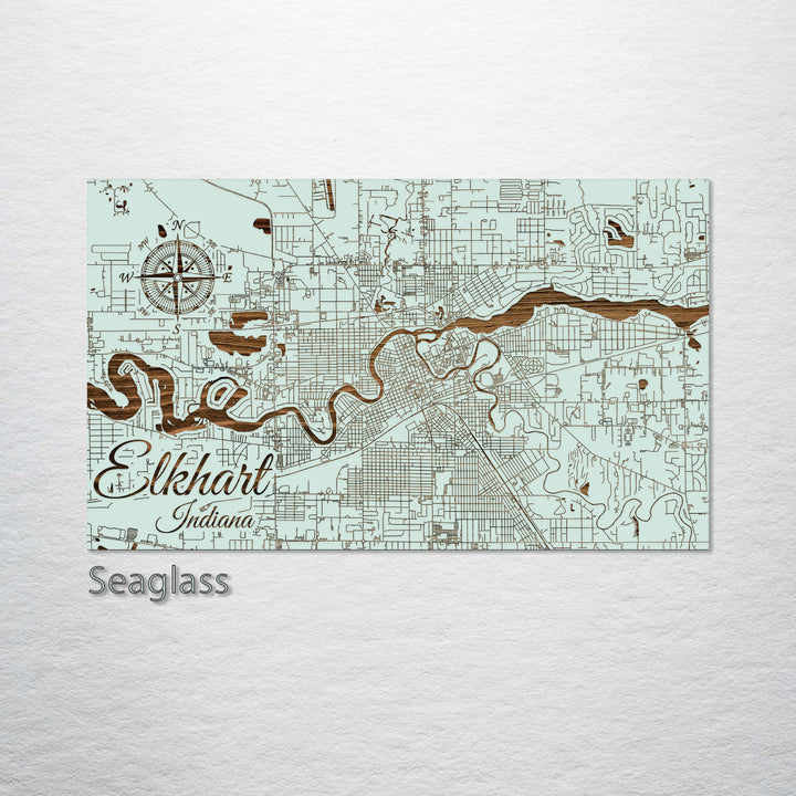 Elkhart, Indiana Street Map