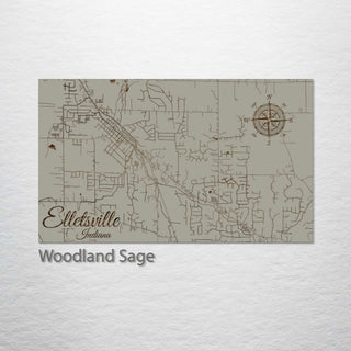 Ellettsville, Indiana Street Map