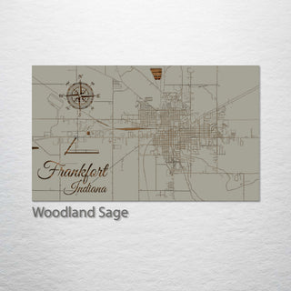 Frankfort, Indiana Street Map