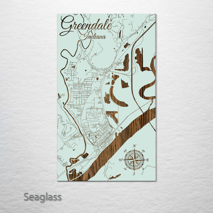 Greendale, Indiana Street Map