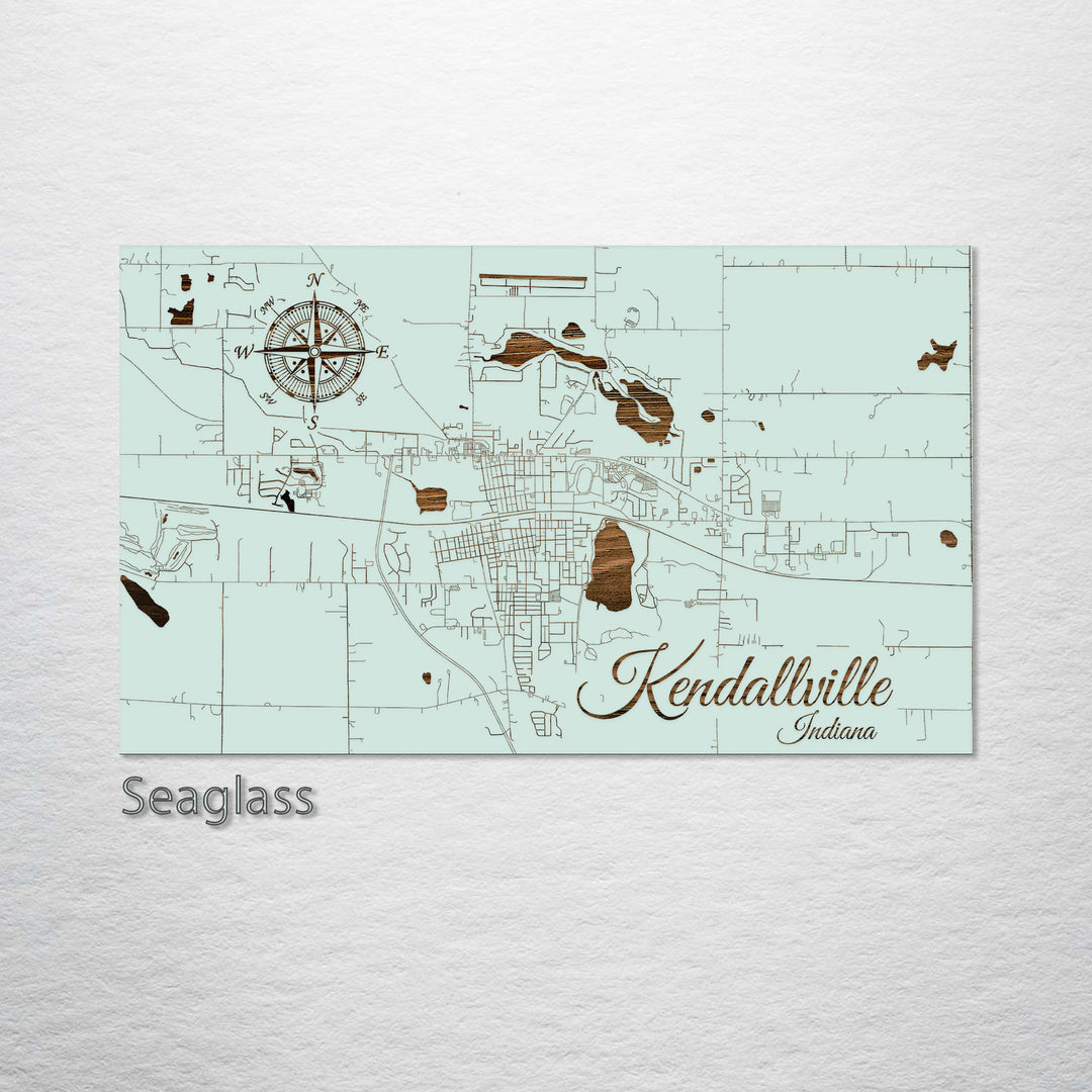 Kendallville, Indiana Street Map