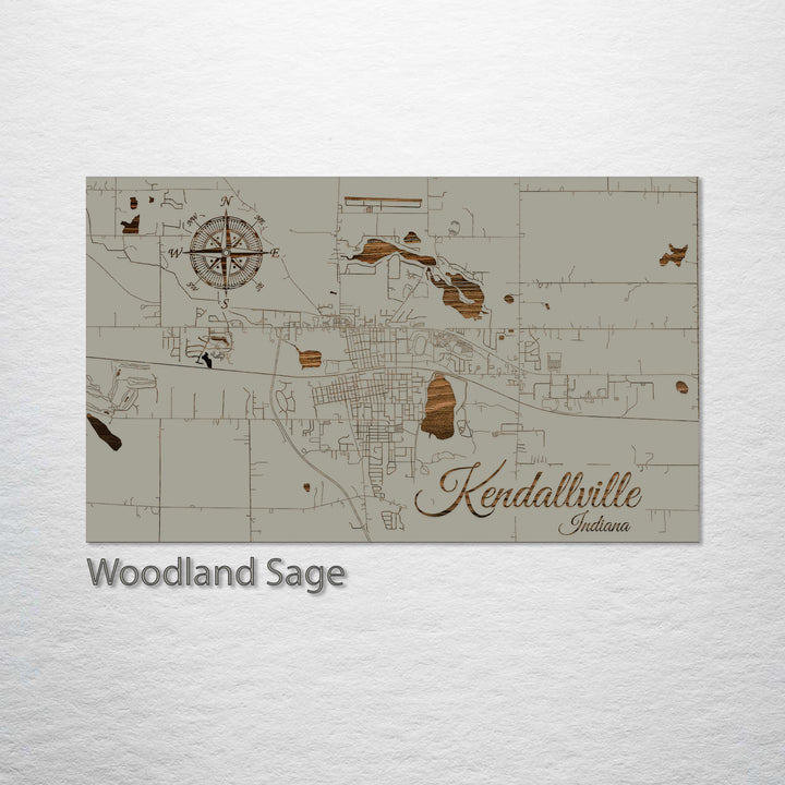 Kendallville, Indiana Street Map