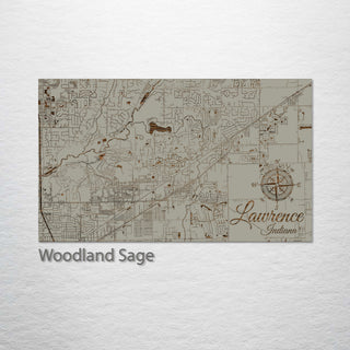 Lawrence, Indiana Street Map