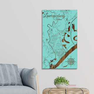 Lawrenceburg, Indiana Street Map