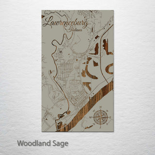 Lawrenceburg, Indiana Street Map