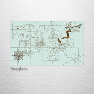 Lowell, Indiana Street Map