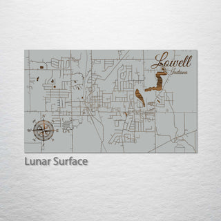Lowell, Indiana Street Map