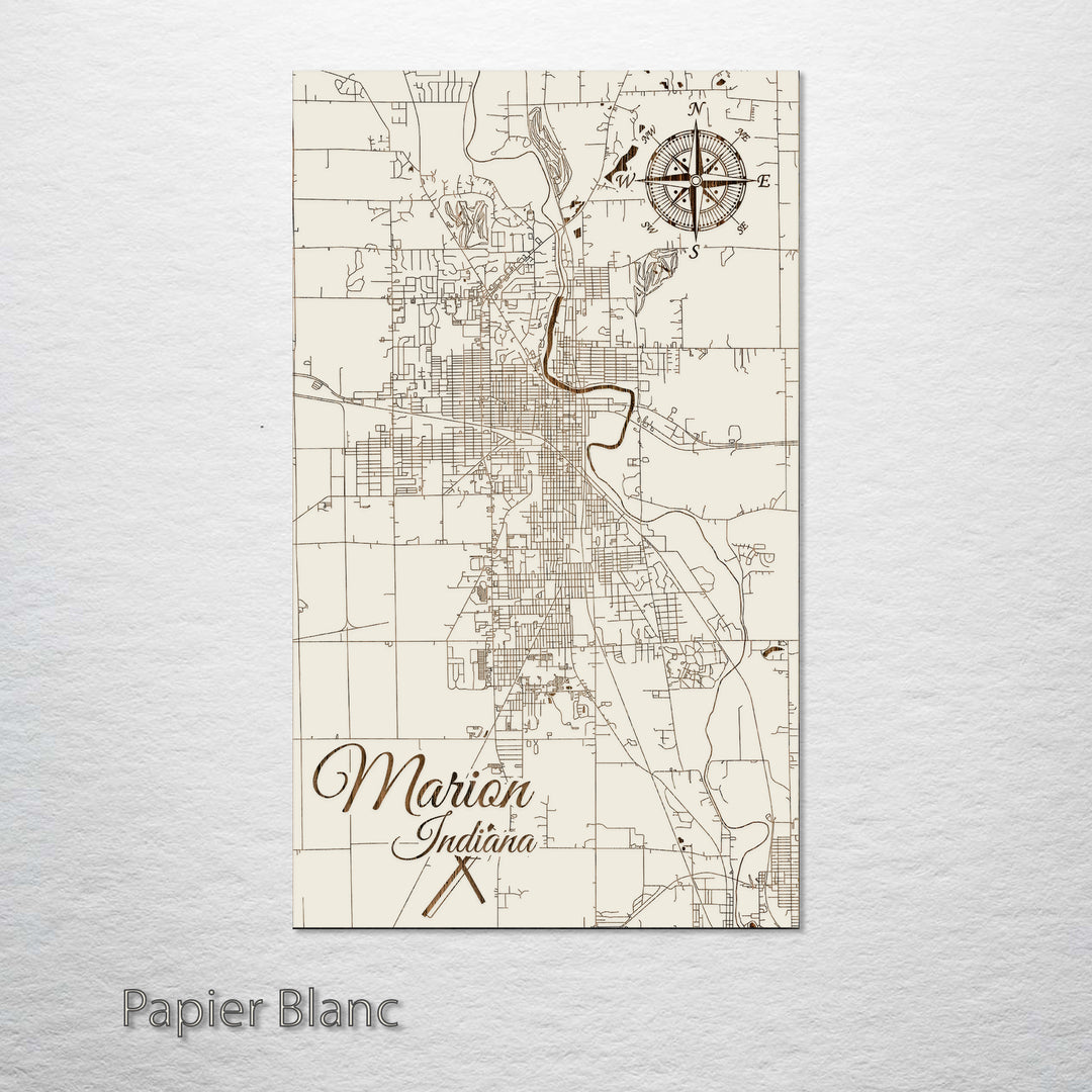 Marion, Indiana Street Map