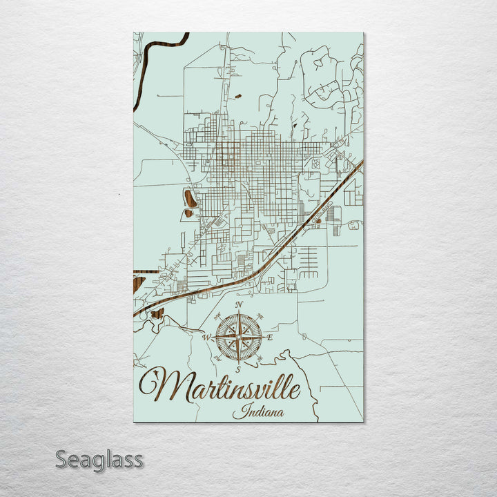 Martinsville, Indiana Street Map