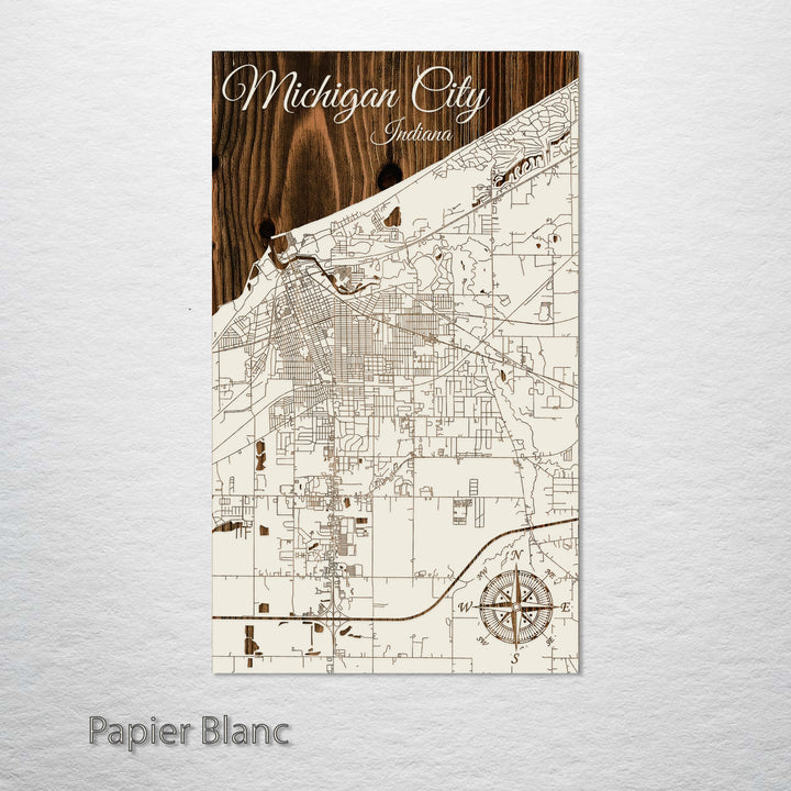 Michigan City, Indiana Street Map