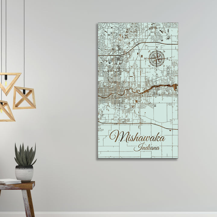 Mishawaka, Indiana Street Map