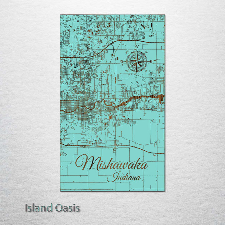 Mishawaka, Indiana Street Map