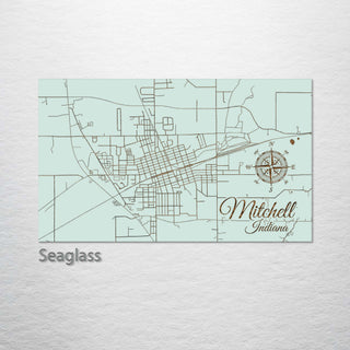 Mitchell, Indiana Street Map