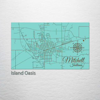 Mitchell, Indiana Street Map