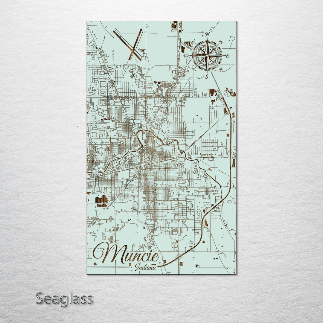 Muncie, Indiana Street Map