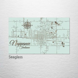 Nappanee, Indiana Street Map