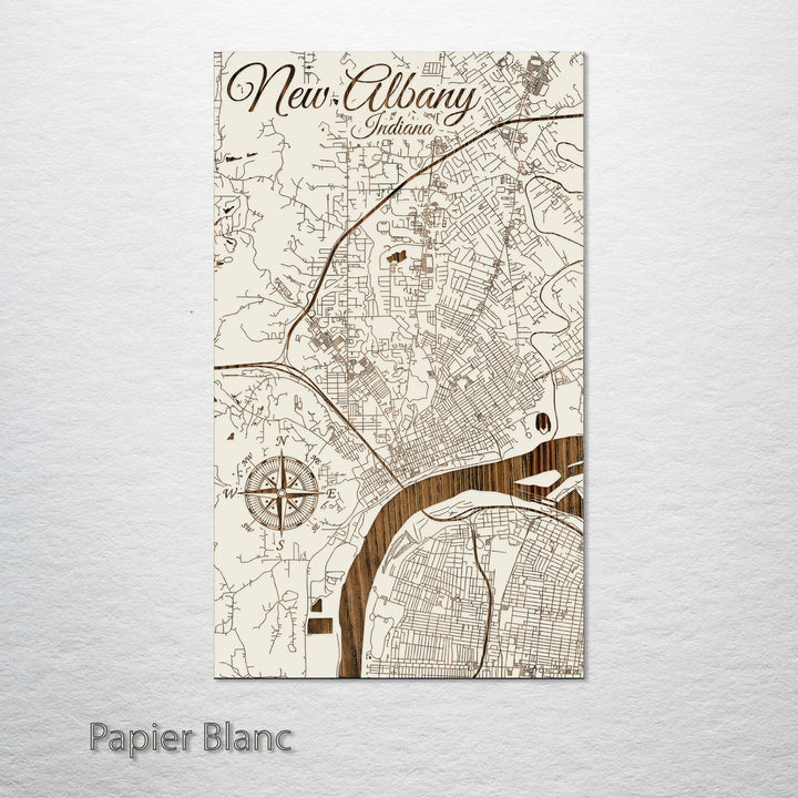 New Albany, Indiana Street Map