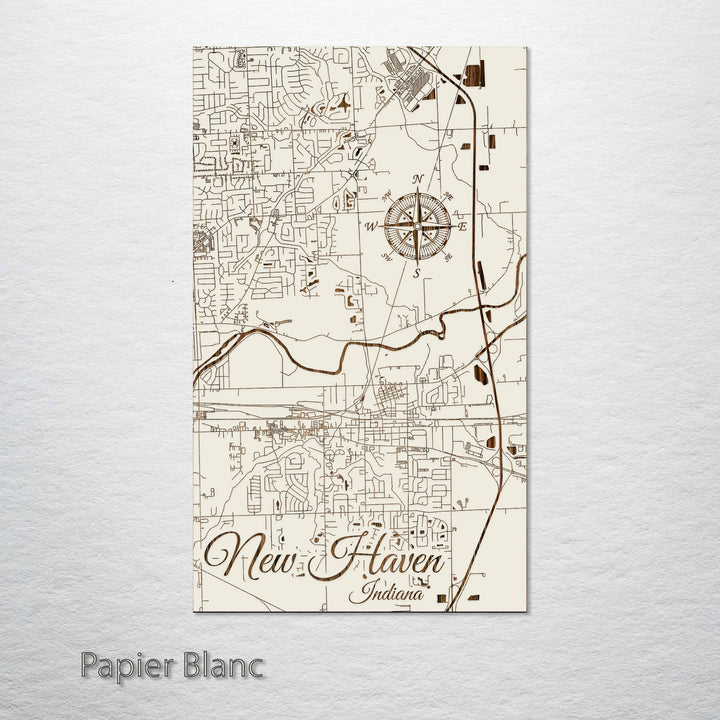 New Haven, Indiana Street Map