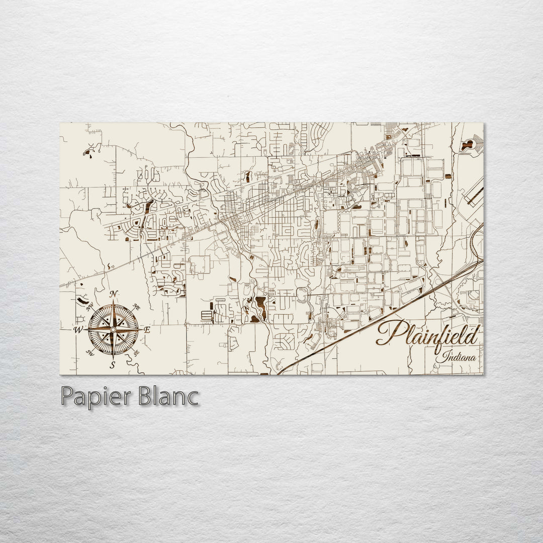 Plainfield, Indiana Street Map