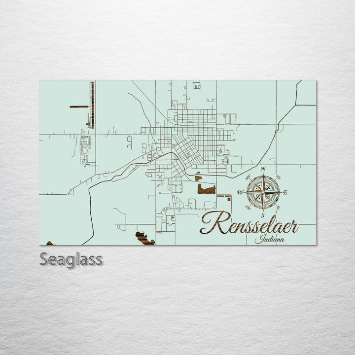 Rensselaer, Indiana Street Map