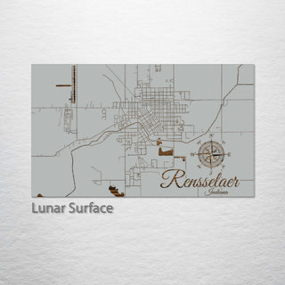 Rensselaer, Indiana Street Map