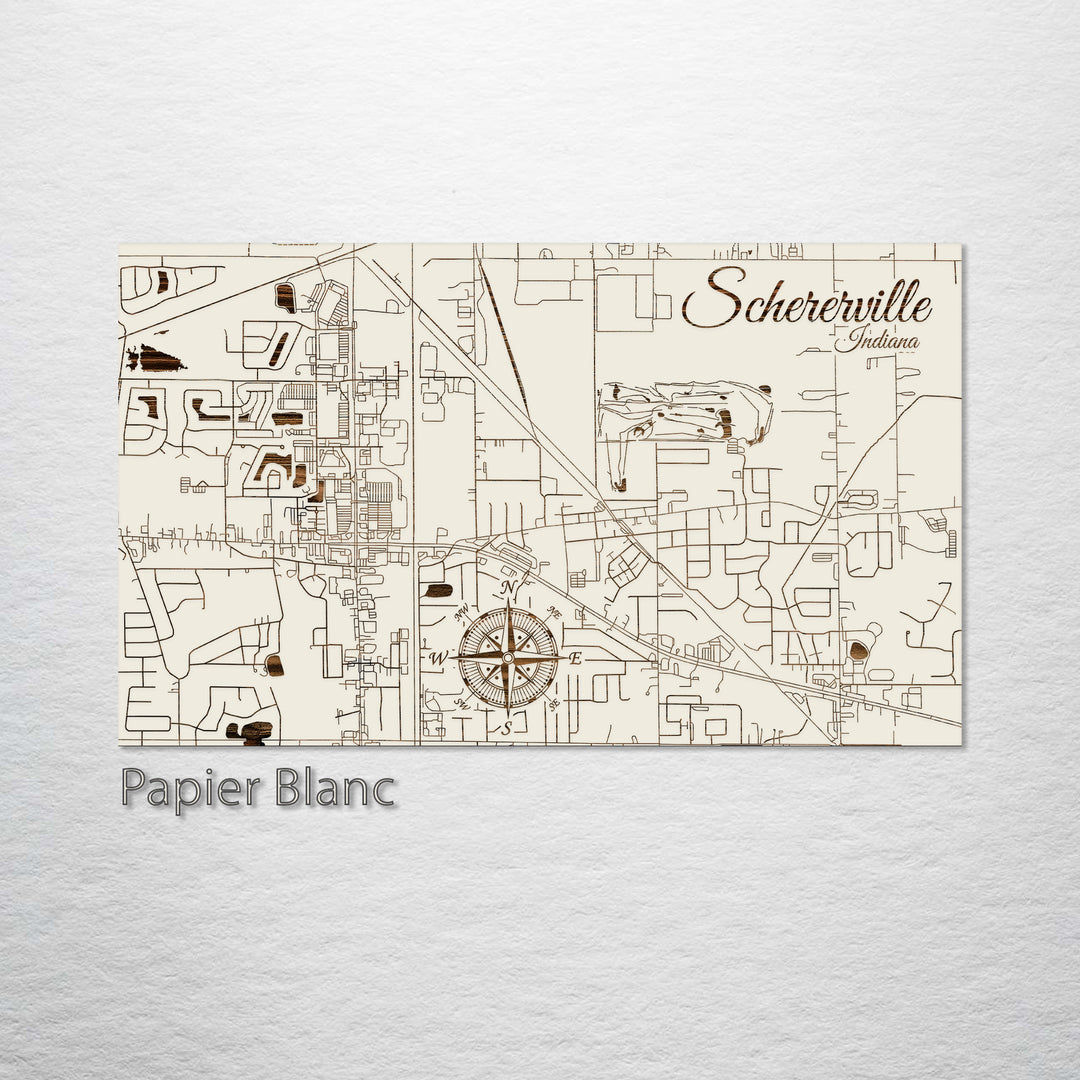 Schererville, Indiana Street Map