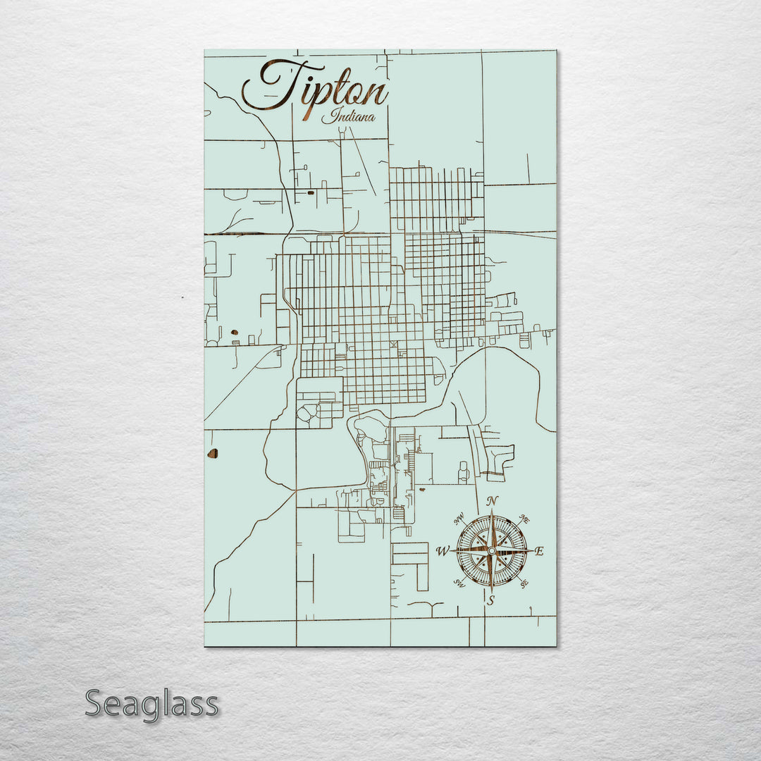 Tipton, Indiana Street Map