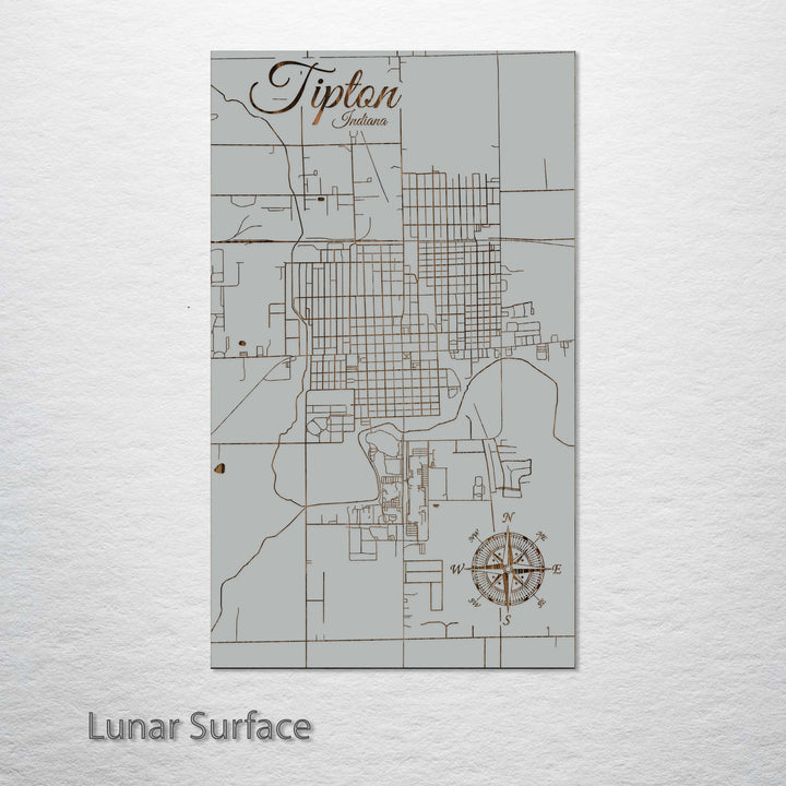 Tipton, Indiana Street Map