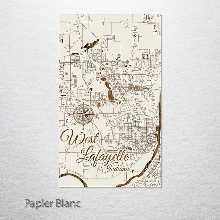 West Lafayette, Indiana Street Map