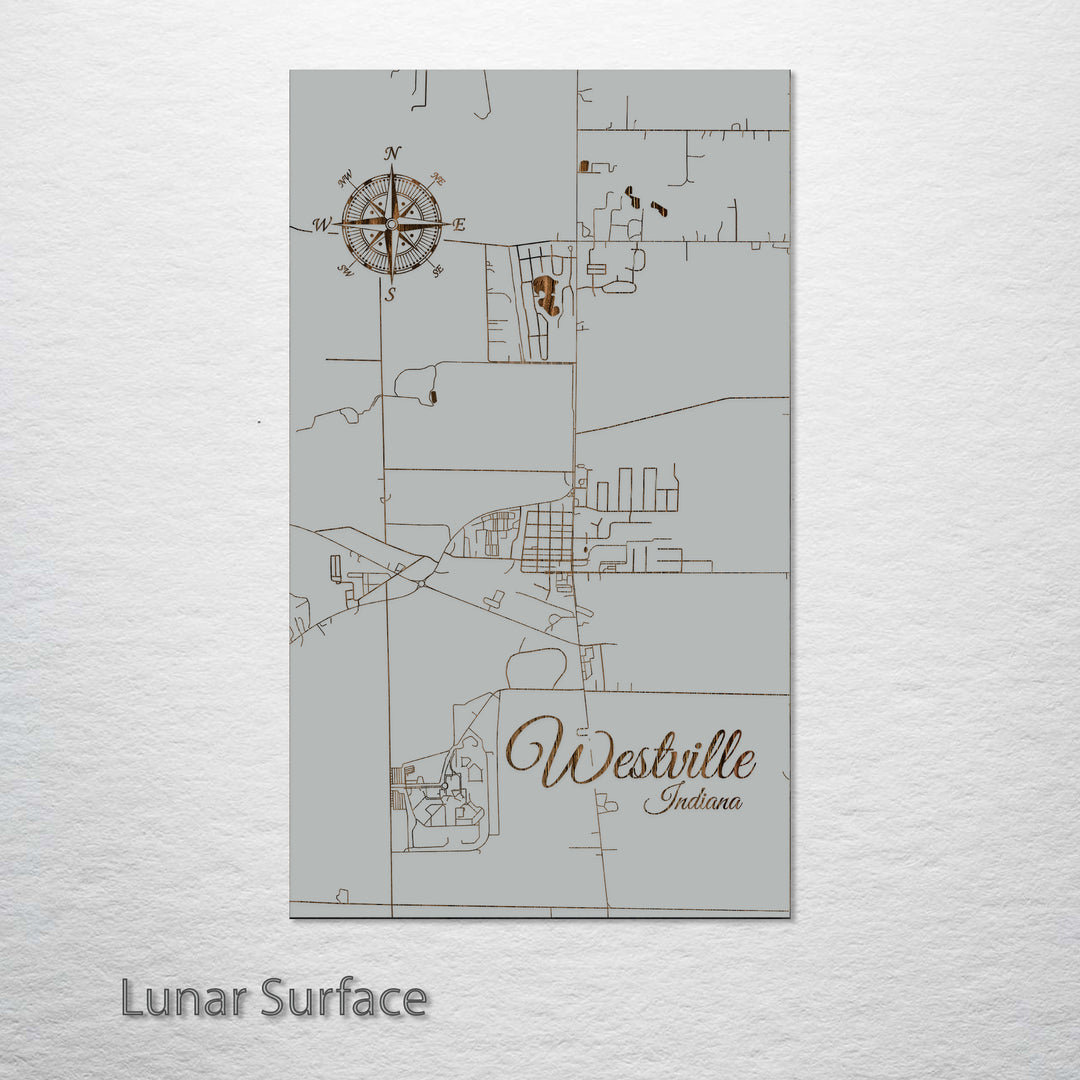 Westville, Indiana Street Map