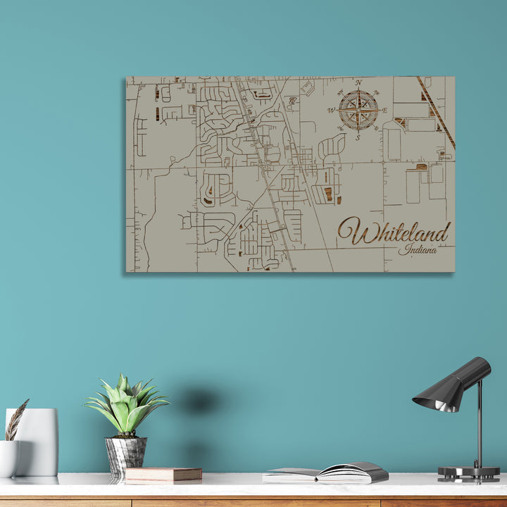 Whiteland, Indiana Street Map