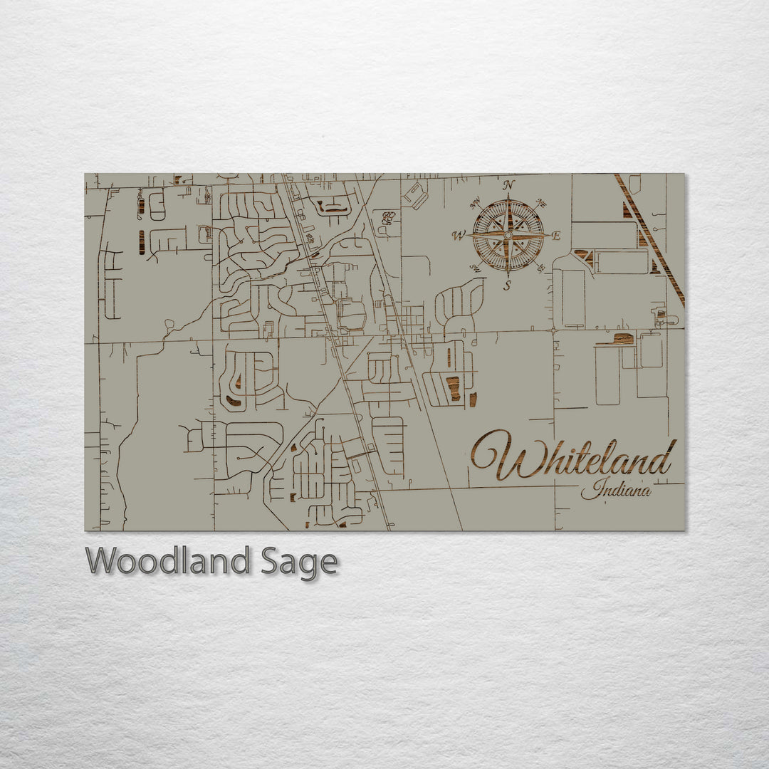 Whiteland, Indiana Street Map