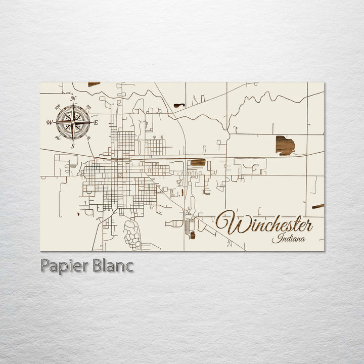 Winchester, Indiana Street Map