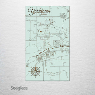 Yorktown, Indiana Street Map