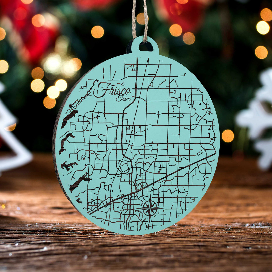 Frisco, Texas Round Ornament